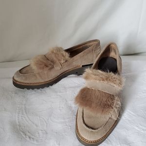 FRANCO SARTO suede flats SZ 8.5